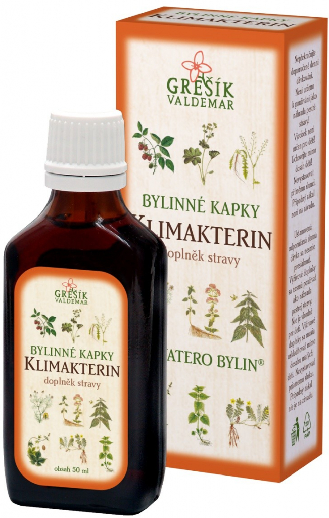 Bylinné kapky klimakterin 50 ml