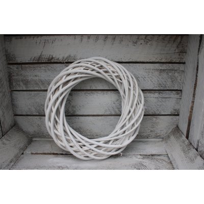 Morex Proutěné věnce 20 cm bílá – Sleviste.cz