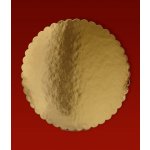 Podložka dortová 2400 lem, prům.28cm (zlato/zlatá) 10 kg/cca 65ks/bal – Sleviste.cz