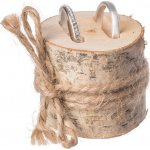 ČistéDřevo Stojan na svatební prsteny - špalík – Zboží Dáma