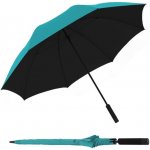 Knirps KNIRPS U.200 TURQUOISE WITH BLACK - elegantní dámský plně automatický deštník – Zbozi.Blesk.cz