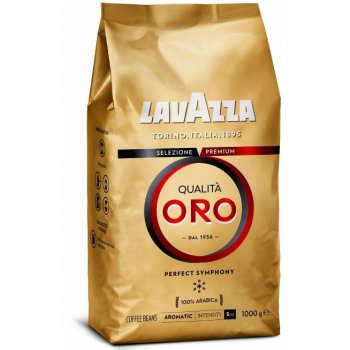 kava Lavazza Qualitá Oro zrnková Káva 1000 g