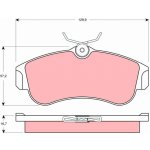 Sada brzdových destiček, kotoučová brzda TRW GDB3271 – Sleviste.cz