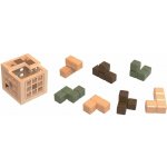 Sparkys Hlavolam - Kostka v kleci dřevěný hlavolam – Zboží Mobilmania