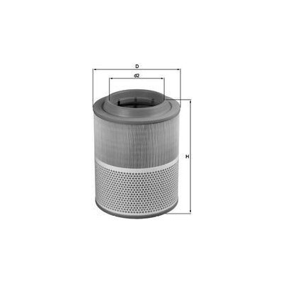 Vzduchový filtr MAHLE LX 1072 – Hledejceny.cz