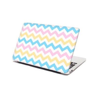 Sablio Samolepka na notebook Tříbarevné klikyháky - 29x20 cm – Hledejceny.cz