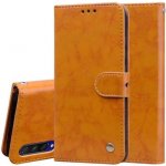 TT-TopTechnology Kožené pouzdro pro Xiaomi Mi A3 hnědé R64 – Zboží Živě