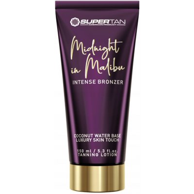 SUPERTAN CELEBRATION MIDNIGHT IN MALIBU INTENSE BRONZER with coconut water 150 ml – Sleviste.cz