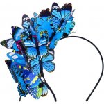 Takmor motýlí čelenka, motýlí čelenka, dámská čelenka, motýlí vlasový doplněk, motýlí čelenka ke – Sleviste.cz