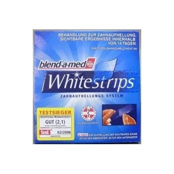 Blend-a-med Whitestrips bělící zubní pásky 56 ks od 995 Kč - Heureka.cz