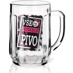 Nekupto Dárková sklenice na pivo Vše co potřebuji je pivo 300 ml – Zboží Mobilmania