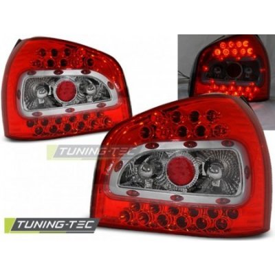 Světla zadní AUDI A3 08.96-08.00 RED WHITE LED – Hledejceny.cz