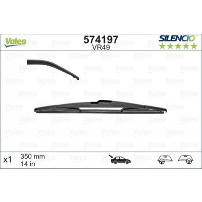 Valeo Silencio Cardboard 350 mm VA 574197 – Sleviste.cz