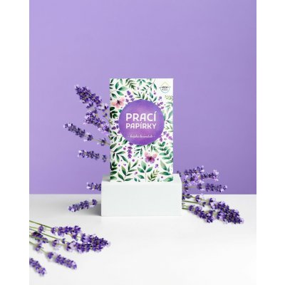 EcoHaus Prací papírky božská levandule 5 praní – Zboží Dáma