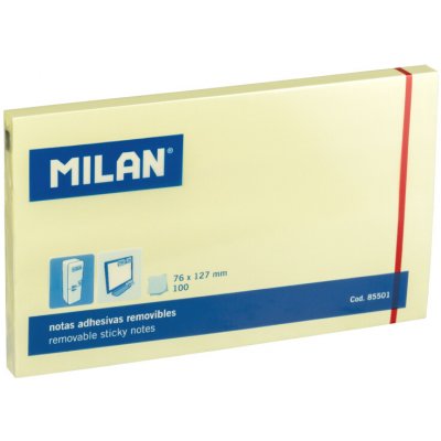 MILAN Blok lep MILAN Pastel 76 x 127 mm 100 l. – Hledejceny.cz