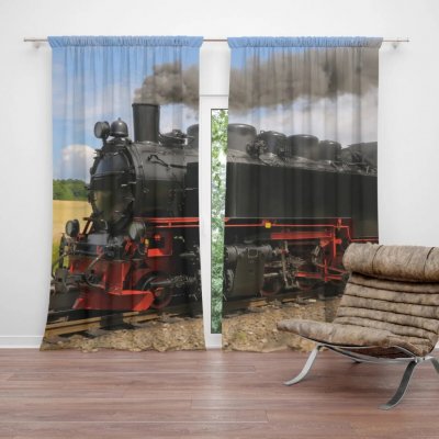 Sablio Závěs Lokomotiva 3: 2ks 140x250cm – Hledejceny.cz