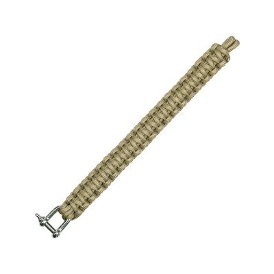 101 Inc Paracord náramek Para Iron 9 béžový – Zbozi.Blesk.cz
