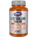 Now Foods Foods L-Citrulline 1200 120 tablet – Hledejceny.cz