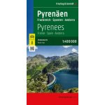 Pyreneje 1:400 000 / automapa – Hledejceny.cz