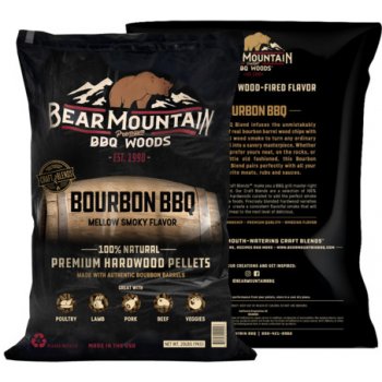 Bear Mountain BBQ pelety - Bourbon Blend, 9 kg