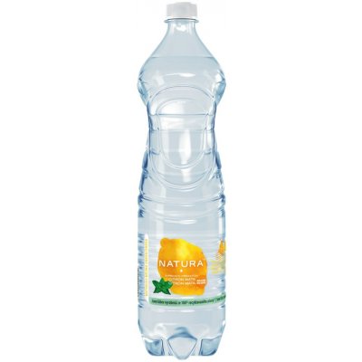Natura Voda ochucená citron 6 x 1,5 l – Hledejceny.cz