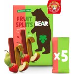 BEAR Fruit splits jahoda a jablko 5 x 20 g – Zboží Dáma