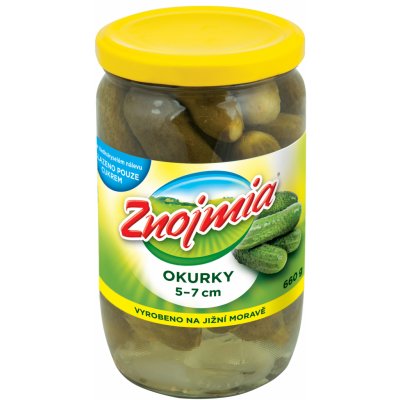 Znojmia Okurky 5-7 cm 660g – Hledejceny.cz