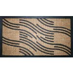 BO MA Kokos + guma vlnky hnědá 40x70 cm – Zboží Dáma