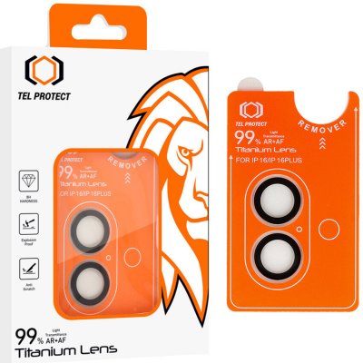 Tel Protect tvrzené sklo Titanium Lens 99% AR na čočky fotoaparátu pro iPhone 17 transparent 142053 – Zboží Živě