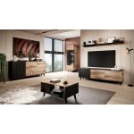 Halmar RANDOM LAW-1 dub wotan černá – Zboží Dáma