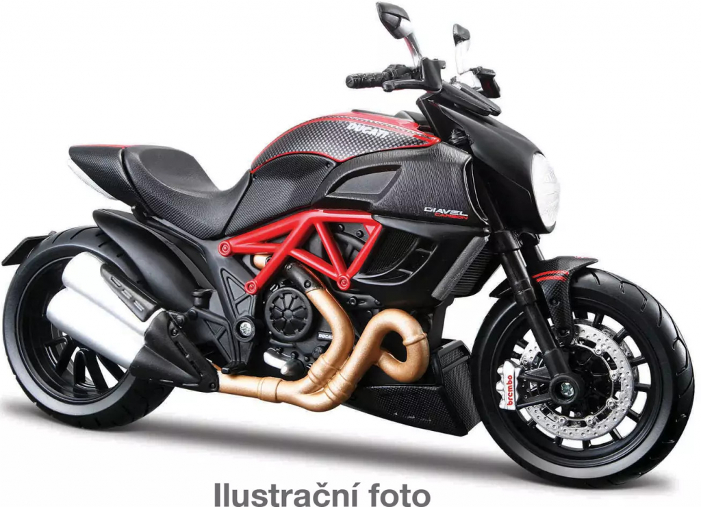 Maisto Motorka Ducati Diavel Carbon 1:12