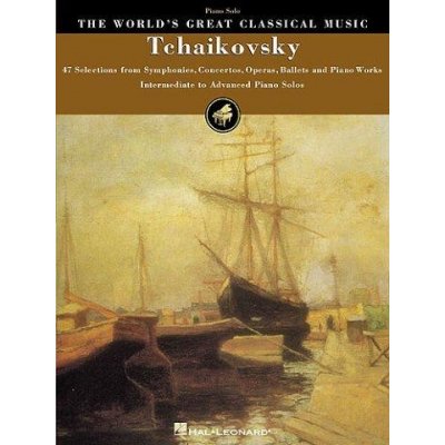 The World's Great Classical Music Tchaikovsky/Čajkovskij Intermediate/Advanced Piano noty, sólo klavír – Zboží Mobilmania