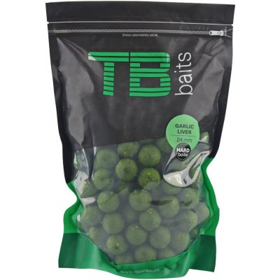 TB Baits Hard boilies Garlic Liver 1 kg 24 mm – Hledejceny.cz