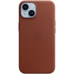 Apple Leather Case s MagSafe pro iPhone 14 - cihlově hnědý MPP73ZM/A – Zboží Živě