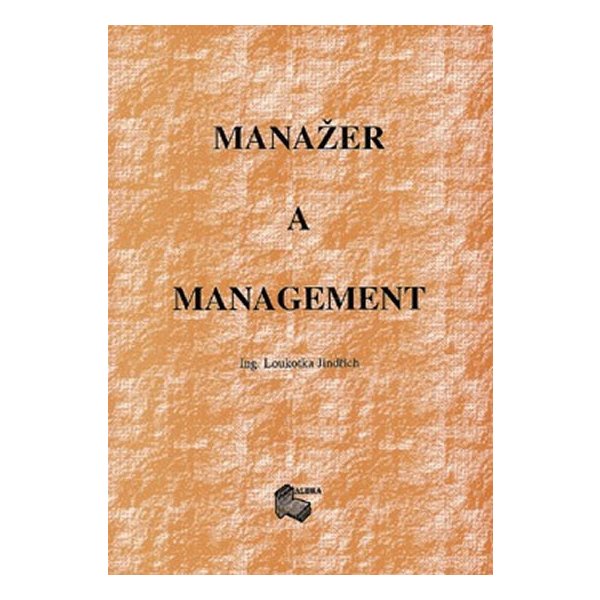  Manažer a management