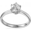 Prsteny iZlato Forever Diamantový prsten z bílého zlata Donna IZBR418A