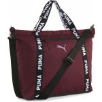 Puma AT ESSENTIALS SHOPPER Vínová Černá Bílá – Zboží Dáma