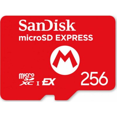 SanDisk MicroSD Express 256GB Nintendo Switch 2 4523052030185 – Hledejceny.cz