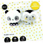 GAGAGU Plyšové chrastítko na ruku Opice Panda – Zboží Dáma