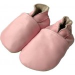 Hopi Hop Kožené capáčky barefoot Růžové – Sleviste.cz