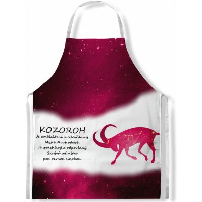 Impar Zástěra Kozoroh 22.12. - 20.1. - červená – Hledejceny.cz