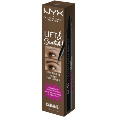 NYX Professional Makeup Lift&Snatch Brow Tint Pen fix na obočí 05 Caramel 1 ml – Sleviste.cz
