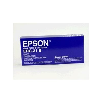 EPSON originální páska do pokladny, C43S015369, ERC 31, černá, EPSON TM-H5000, M-930, II, (C43S015369)