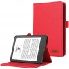Pouzdro na čtečku knih Protemio FABRIC Zaklápěcí obal pro Amazon Kindle 2022 11. generace 63929 červené