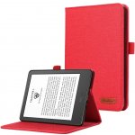 Protemio FABRIC Zaklápěcí obal pro Amazon Kindle 2022 11. generace 63929 červené – Zboží Mobilmania