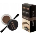 Makeup Revolution Gel na obočí Brow Pomade Dark brown 2,5 g – Hledejceny.cz