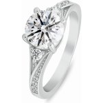 Brilio Silver stříbrný prsten se zirkony RI150W – Zboží Mobilmania