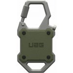 UAG Monarch AirTag Carabiner Olive Drab (164004117233) – Zboží Mobilmania