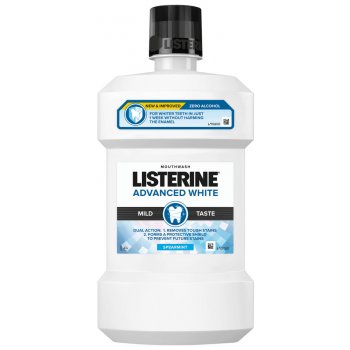 Listerine Ústní voda s bělicím účinkem Advanced White Mild Taste 1000 ml