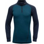 Devold Duo Active zip neck jr modrá – Sleviste.cz